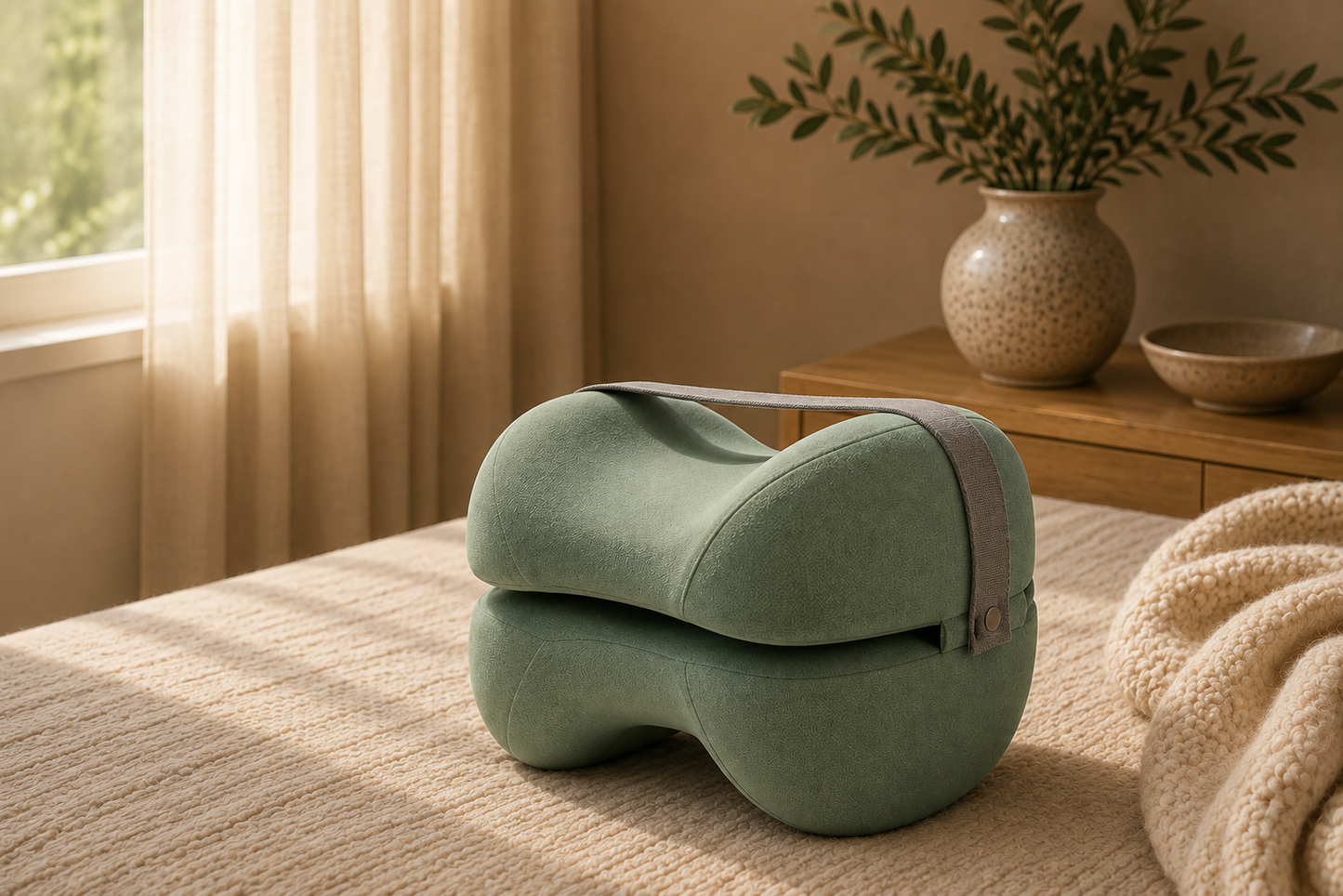Coussin Genoux — Soutien Ergonomique
